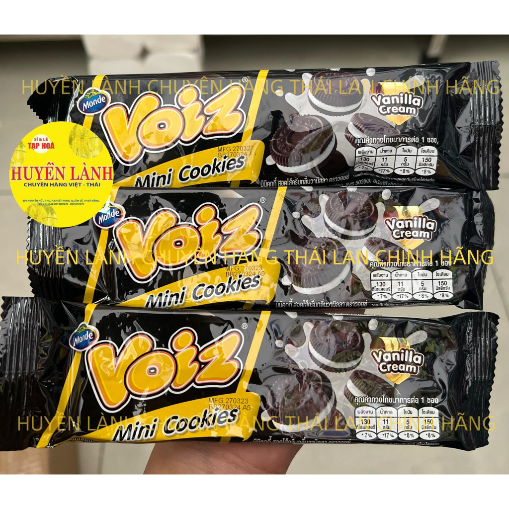 Bánh Quy Kẹp nhân kem/Bơ Thái Lan  +  - Bán Chạy Số 1 tại Thái Lan