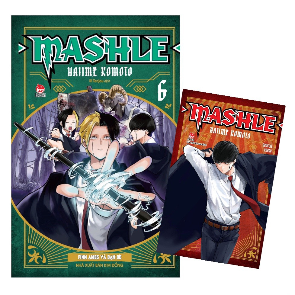Truyện tranh - MASHLE - Kèm 1 Postcard - Lẻ tập 1 2 3 4 5 6 7 8 9 10 11 12 13 14 15 16 17 18