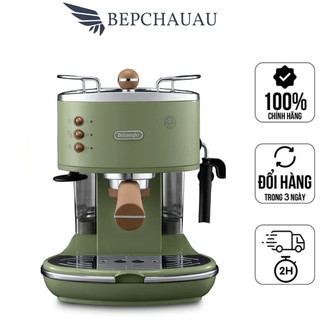 Máy pha cà phê delonghi icona eco 311.r, máy pha cà phê, espresso, cappuccino, nhập đức, bh 12 tháng,bepchauau