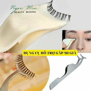 Dụng cụ hỗ trợ gắn mi giả nhíp gắp lông mi giả đa chức năng