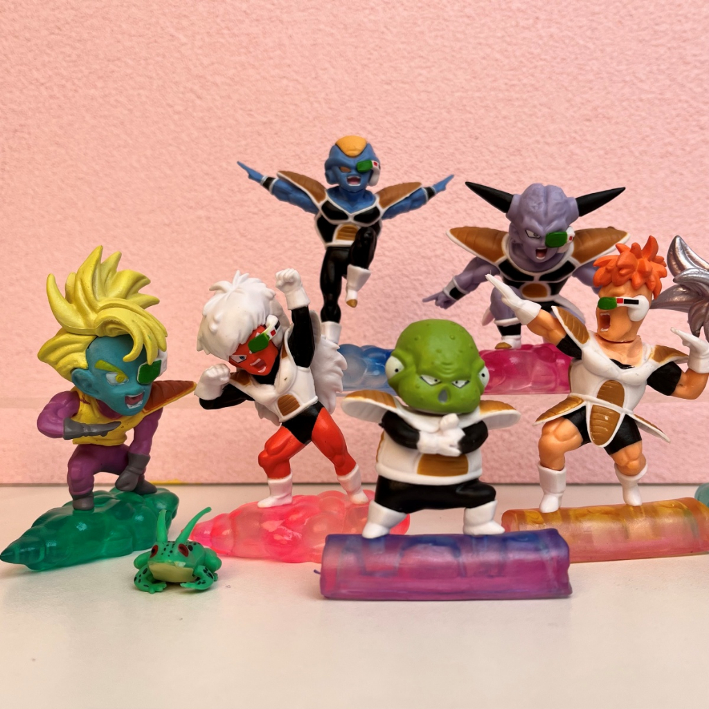Mô hình Tiểu Đội Sát Thủ 7,5-10cm - mô hình nhân vật set 7 Dragon Ball - GaGa Mô Hình