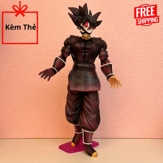 Mô hình black goku có mặt nạ cao 29cm siêu ngầu - mô hình dragon ball - gaga mô hình