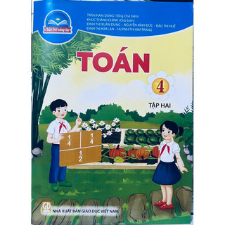 toán lớp 4 tập 2 + Bút Chì 2b năm xuất bản 2023 thuộc bộ chân trời sáng tạo