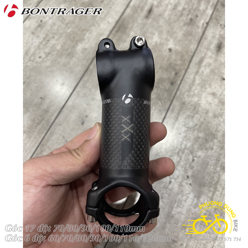 Pô tăng xe đạp bán Carbon BONTRAGER XXX  31.8mm x 60mm 70mm 80mm 90mm 100mm 110mm 120mm