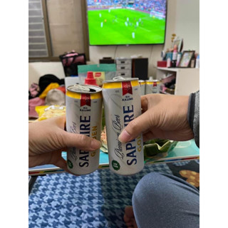 Thùng Bia Lon Hạ Long Sapphire Golden 24 Lon Cao 330ml