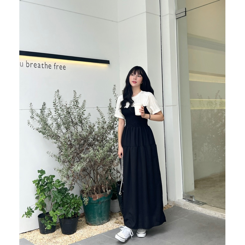 LAUME- Chiffon Dress