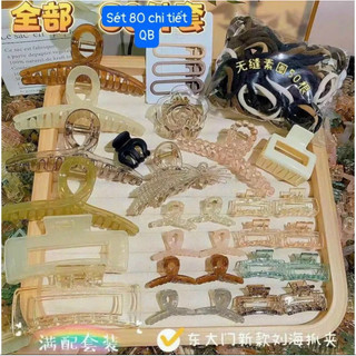 Combo 10 set kẹp tóc 80 chi tiêt cực xịn