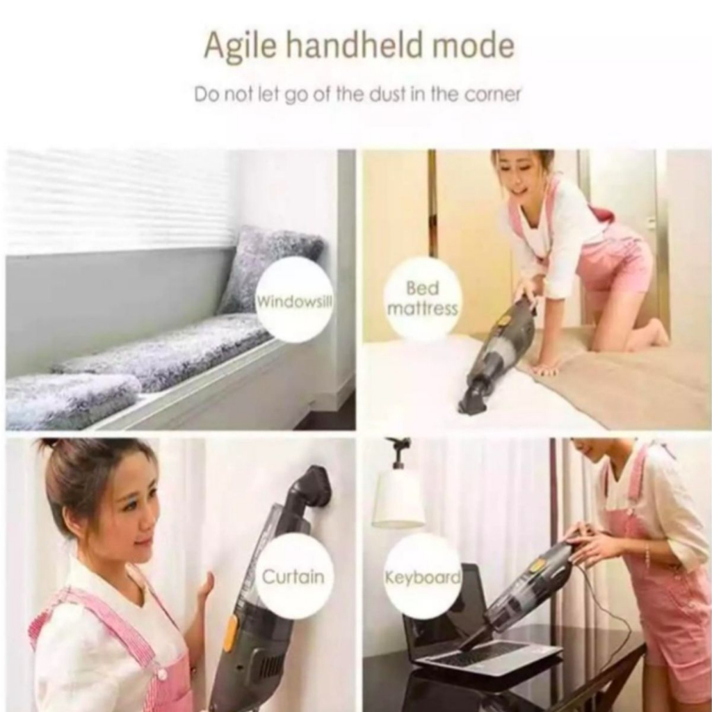 Máy hút bụi cầm tay DX118C  / DX115C  gia đình gia dụng 3 in1 đa năng - Hàng Chính Hãng