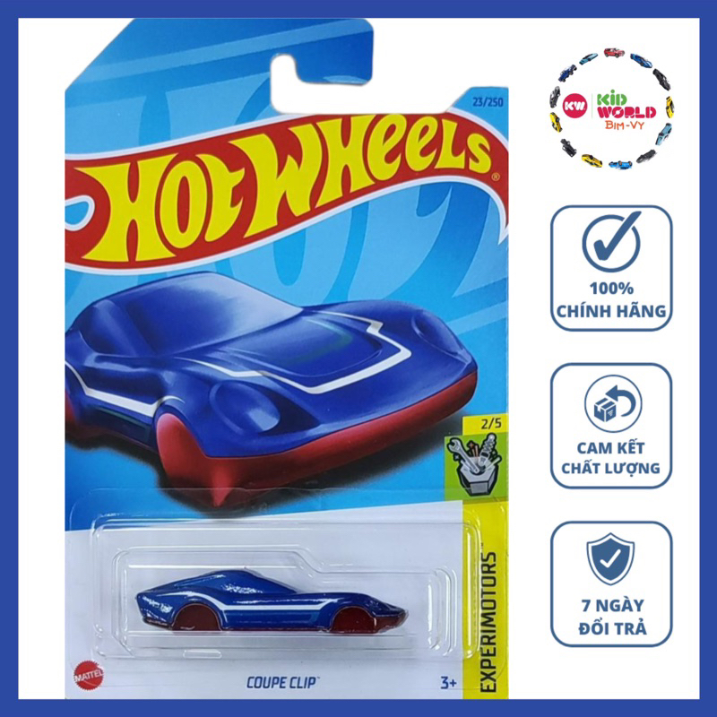Xe mô hình Hot Wheels basic Móc khoá Coupe Clip HKK72.