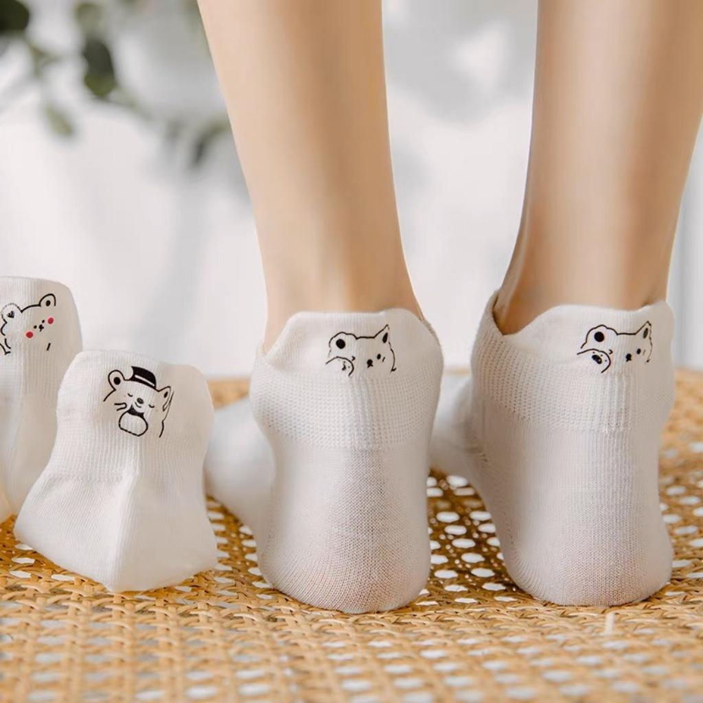 Combo 3 đôi tất hàng quảng châu cao cấp thoáng khí thấm hút mồ hôi siêu xinh