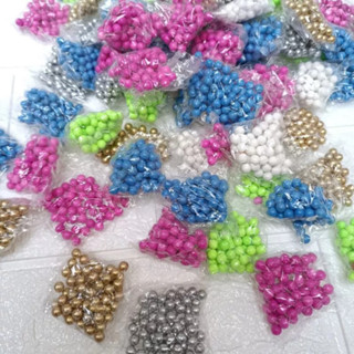 lẻ bịch bi nhựa 6 mm nhiều mầu