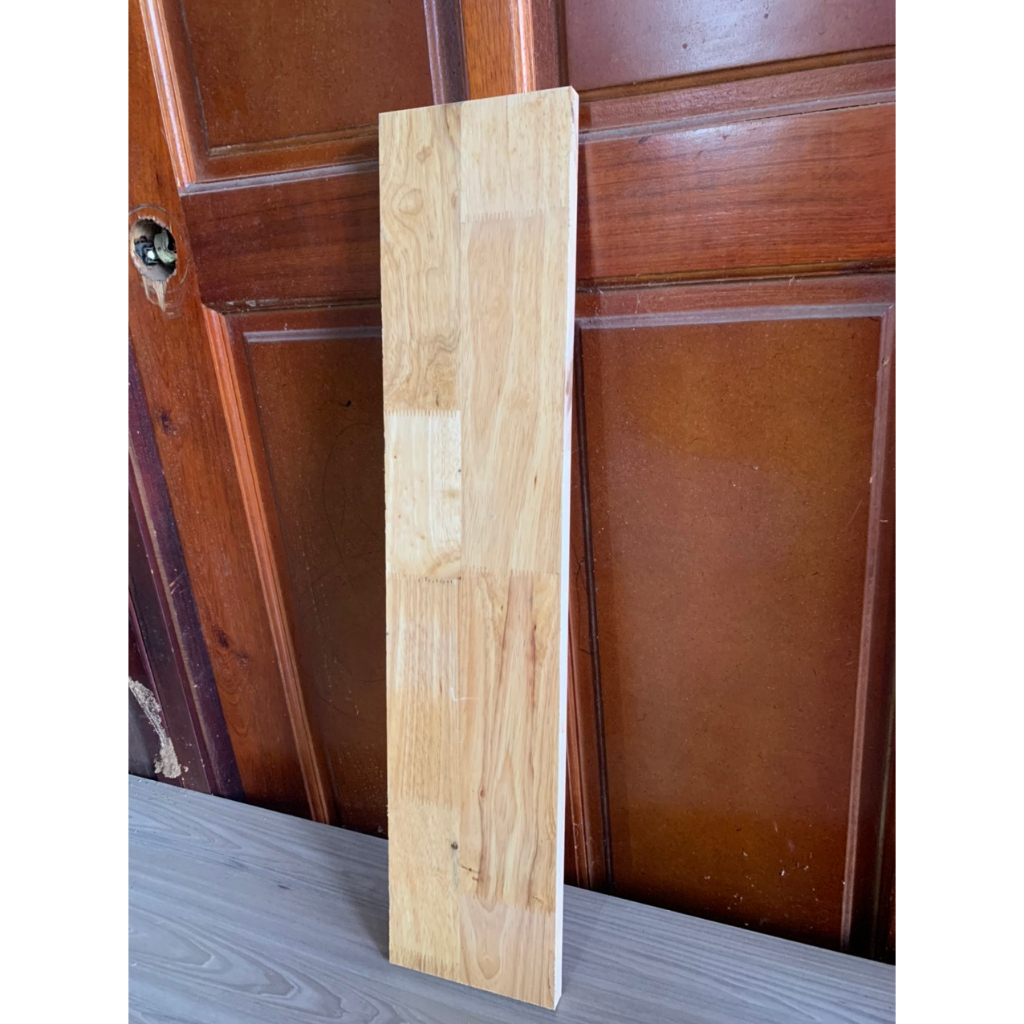 Tấm ván gỗ ghép cao su tự nhiên phủ PU , có cắt theo yêu cầu