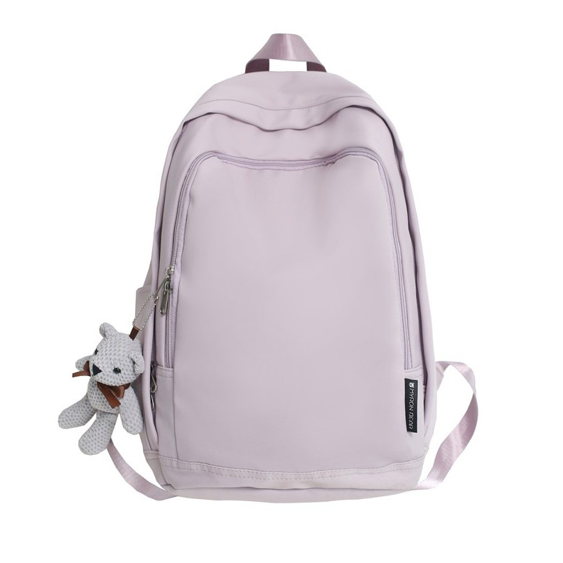 Balo Vải Dù Basic Thời Trang Du Lịch Cao Cấp Đẹp Đi Học Chống Nước (Lim Backpack)