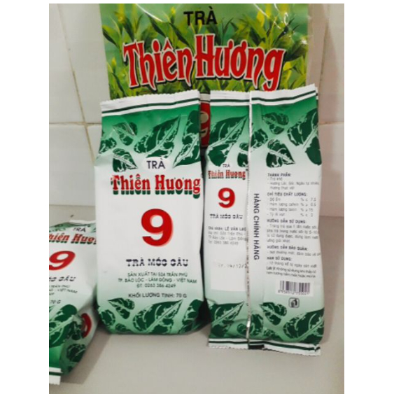 2 gói Trà móc câu Thiên Hương số 9 - Gói nhỏ 70g