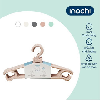 [SET 10] Móc quần áo Hara 183 INOCHI giúp quần áo gọn gàng, nhựa nguyên sinh, an toàn, bền bỉ