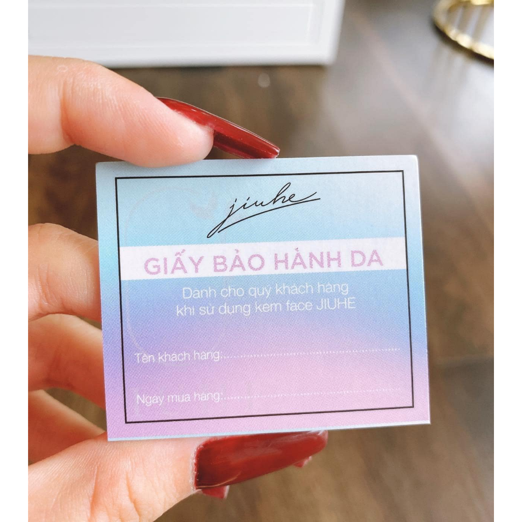 Kem Face Và Serum Jiuhe Thanh Tô Cosmetic Chính Hãng Date Mới