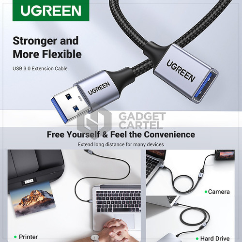 Cáp USB 3.0 nối dài Ugreen 10495 10497 US115 Chính Hãng