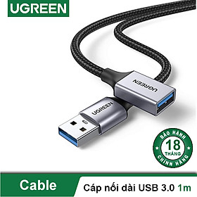 Cáp USB 3.0 nối dài Ugreen 10495 10497 US115 Chính Hãng