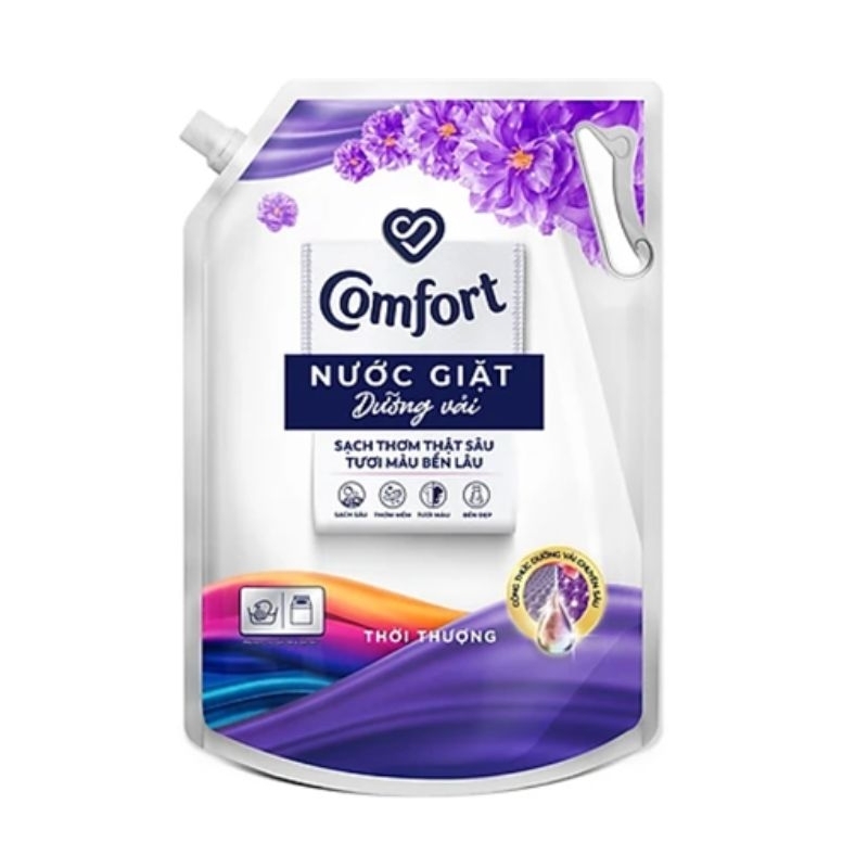 NƯỚC GIẶT COMFORT DƯỠNG VÃI HƯƠNG THỜI THƯỢNG 3.6KG/TÚI