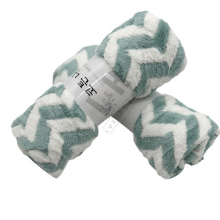 Khăn mặt lông cừu, Zích zắc, kt 30x50cm
