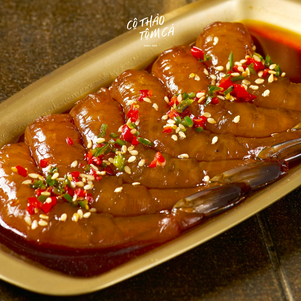Tôm ngâm tương chuẩn Hàn - tặng các món Banchan Hàn Quốc - giao hoả tốc