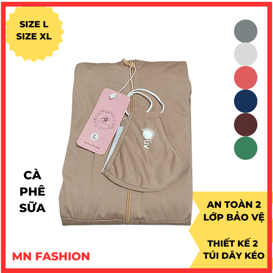 Áo chống nắng toàn thân 2 lớp bảo vệ tuyêt đối.7