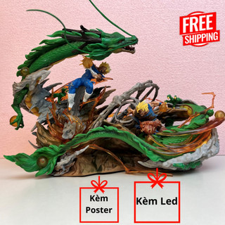 Mô hình nhân vật dragon ball goku đại chiến vegeta dài 35cm cực to - gaga mô hình