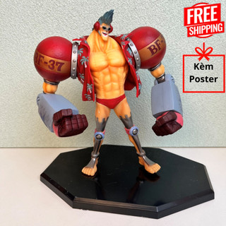 Mô hình nhân vật franky 2 đầu thay cao 19cm - mô hình one piece - gaga mô hình
