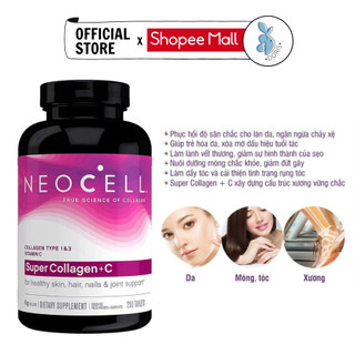 Viên Uống Dưỡng Da NeoCell Super Collagen + C