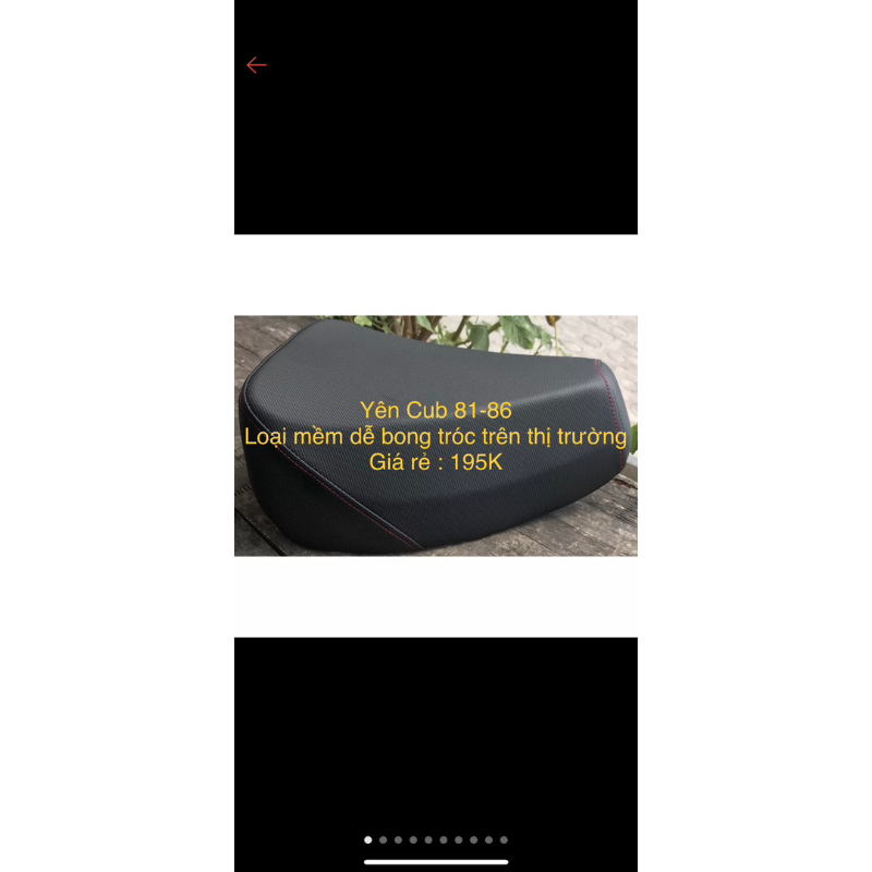 Yên Cub 81-86 gọt cạnh giá rẻ