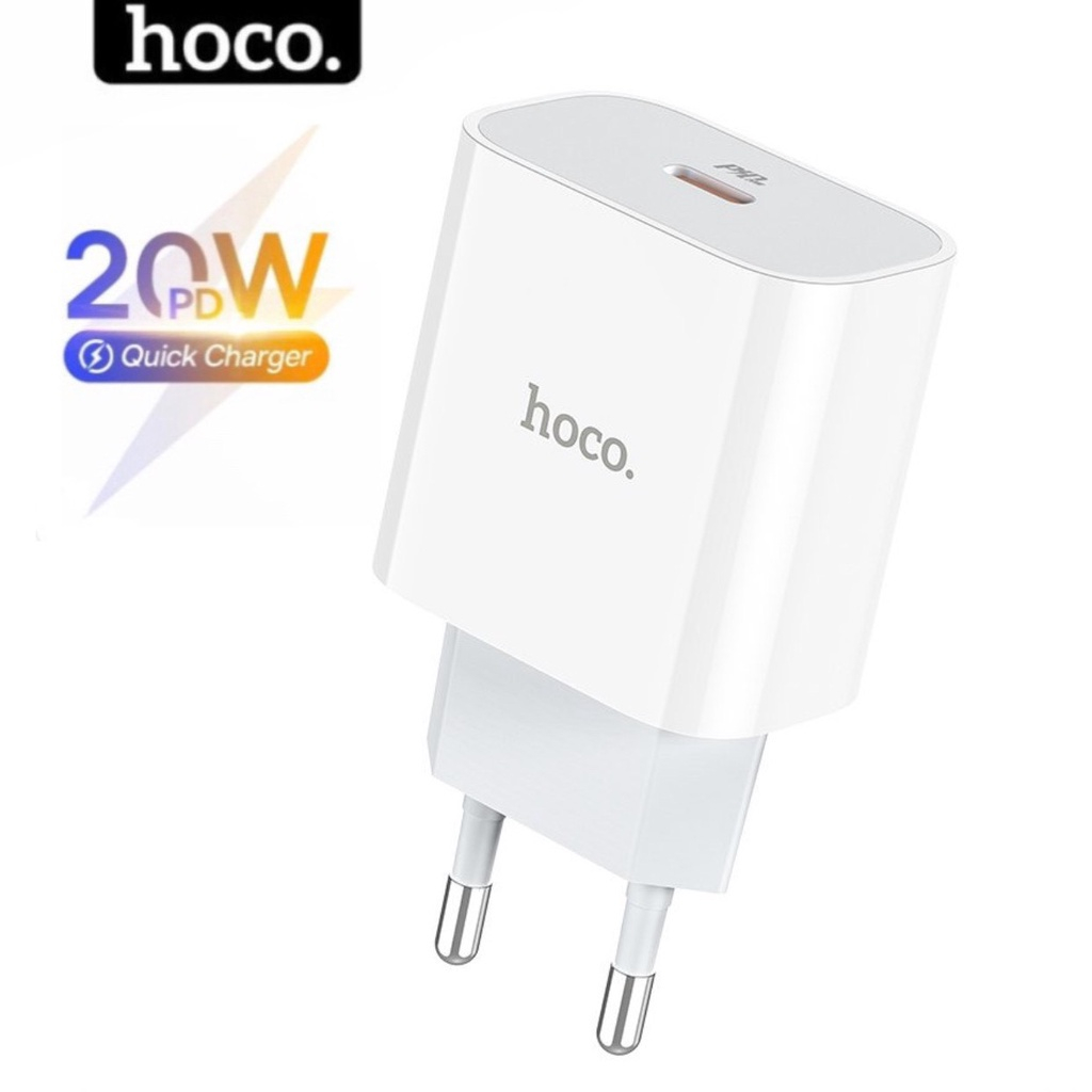 Củ sạc nhanh 20w chính hãng HOCO - Bộ sạc type c tiêu chuẩn pd20w dùng cho iphone samsung xiaomi .. TECHZONE MALL | BigBuy360 - bigbuy360.vn