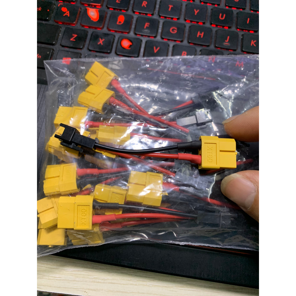 Dây Nối Jack Cắm Chuyển Đổi SM Cái Sang XT60 Đực Phụ Kiện Thiết Bị Điện Tử