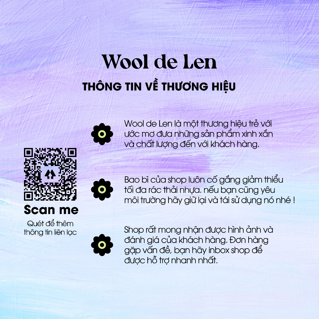 Móc khoá quả dâu đẹp bằng len handmade Wool de Len N05