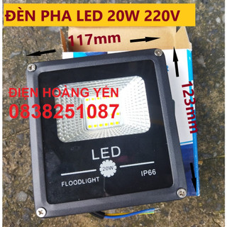 led pha 20w siêu sáng siêu tiết kiệm ip66