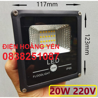 Đèn LED pha 10W, 20W, 50W - chống nước IP65 cho sân vườn, biển hiệu