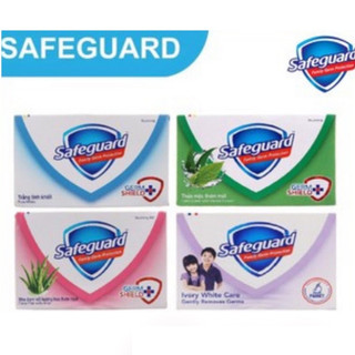 Xà phòng cục SAFEGUARD xà bông cục 130g xà bông thơm diệt khuẩn