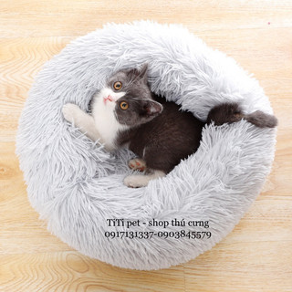 NỆM Bông TRÒN CHO THÚ CƯNG, chó mèo, êm mềm, bền, giặt nhanh khô