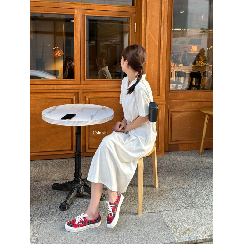 𝐃𝐚𝐢𝐥𝐲 - Váy Polo Thun Vải Dày