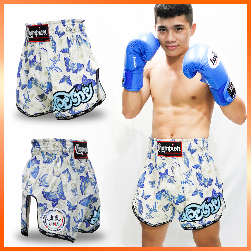 (Mới) - Quần Muay Thái Champion - Butterfly | Mẫu mới cực đẹp - Muay Việt Nam