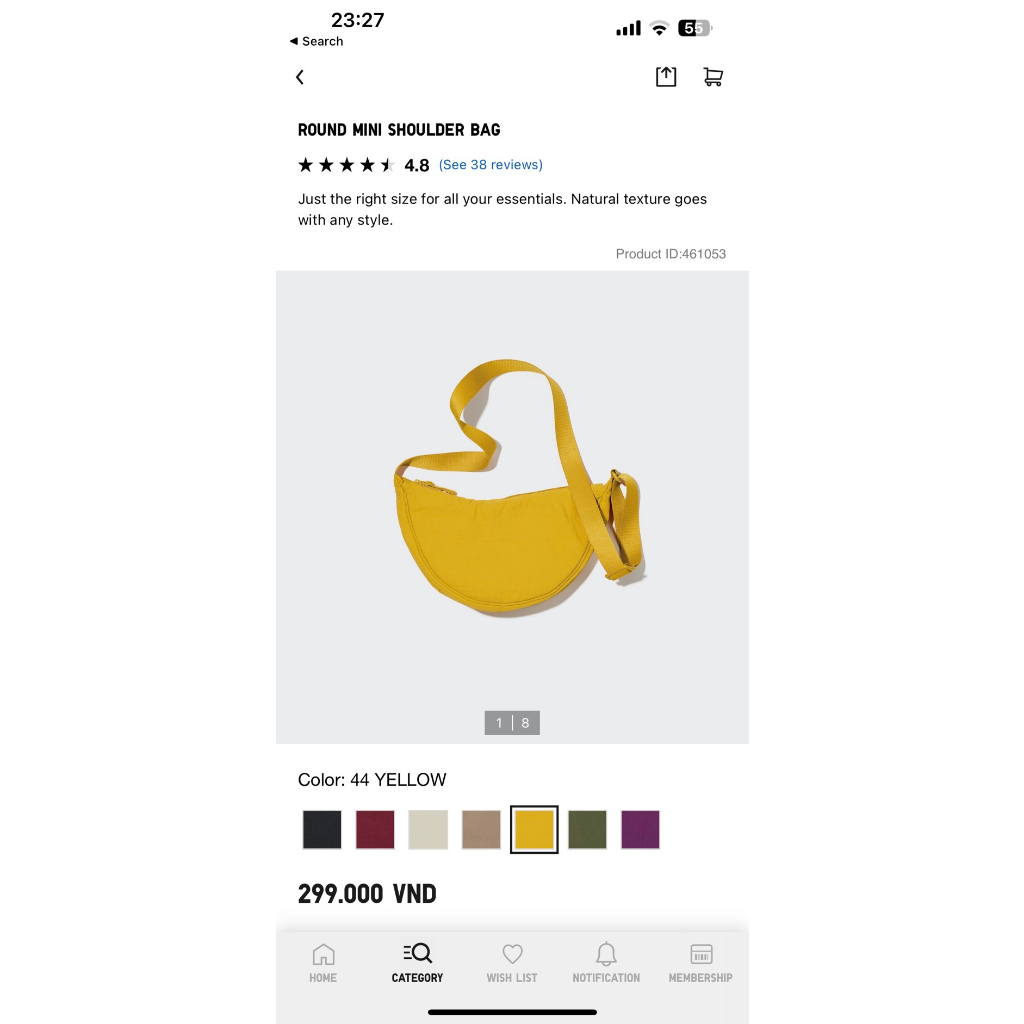 Túi đeo Uniqlo Nhật xuất xịn
