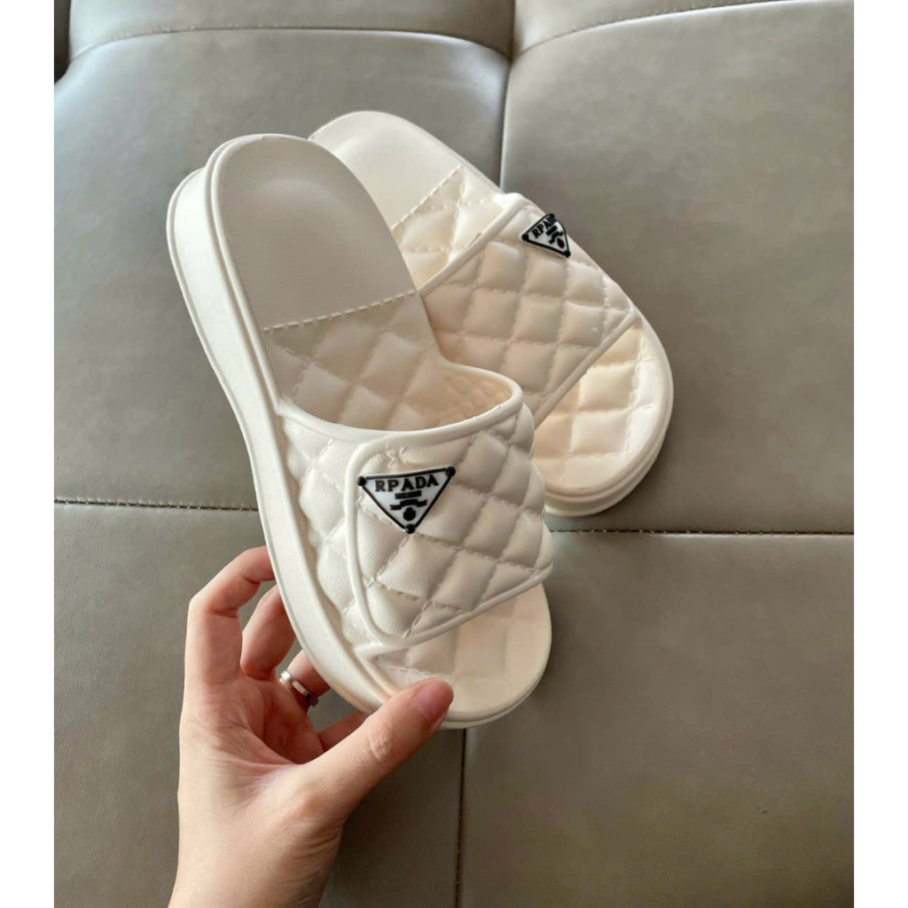 Dép nữ bánh mì độn đế 4cm hack chiều cao