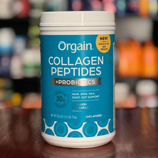 Bột Orgain collagen peptides 726g mỹ