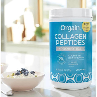 Bột Orgain collagen peptides 726g mỹ