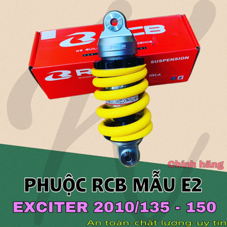 Phuộc RCB mẫu E2 cho dòng xe Exciter 135 - 150 chính hãng