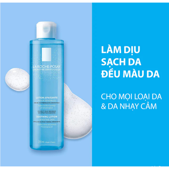 Toner  La Roche-Posay dành cho da nhạy cảm Soothing Lotion Sensitive Skin 200ML