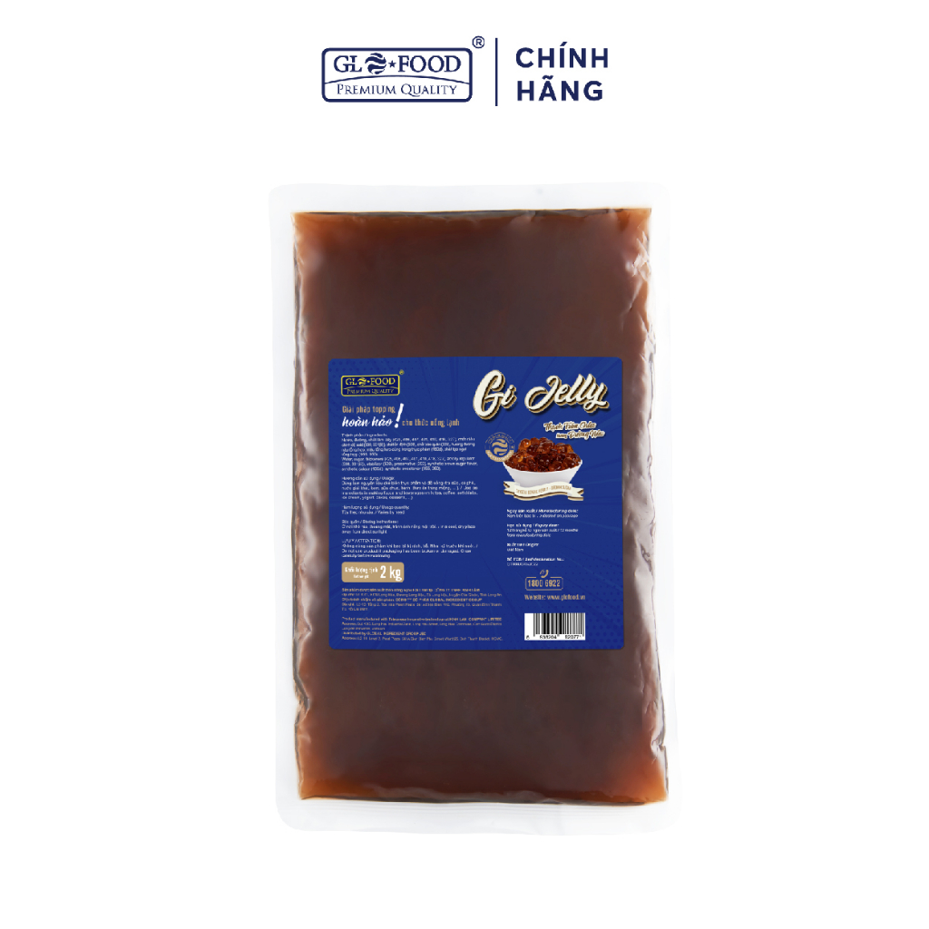 Gi Jelly Thạch Trân Châu Hương Đường Nâu