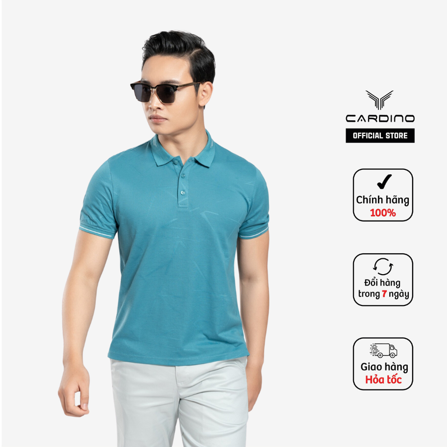 Áo Polo Nam Thể Thao CARDINO Áo Polo Nam CARDINO Tay Ngắn Mềm Mịn Kiểu Dáng Trẻ Trung APL054