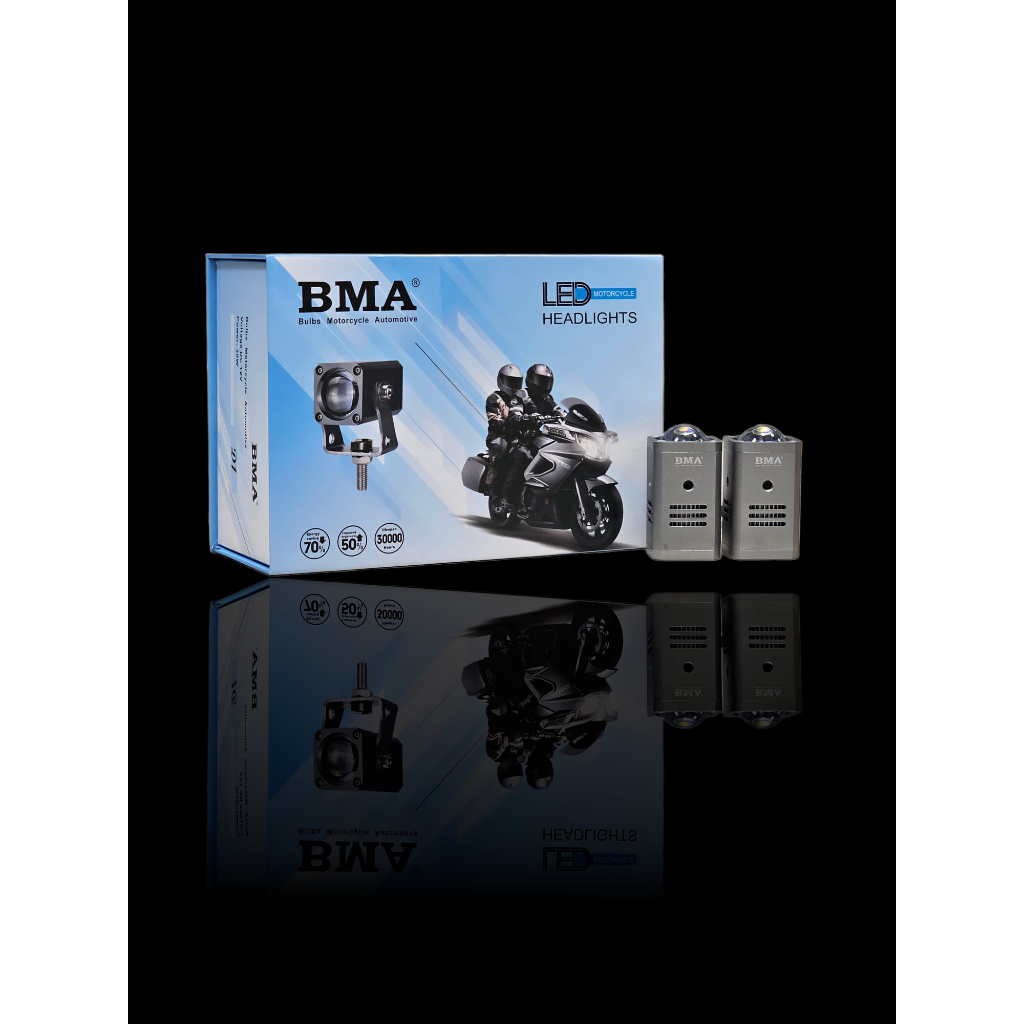 Đèn Trợ Sáng Mini BMA D1 Cao Cấp  )