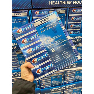 Tuýp Kem đánh răng Crest Pro Health Advanced 164g tuýp từ Mỹ