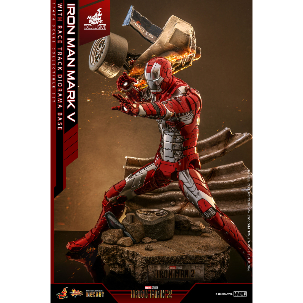 Mô hình Hottoys 1/6 MMS-400 D18 :  Iron-man Mark 5